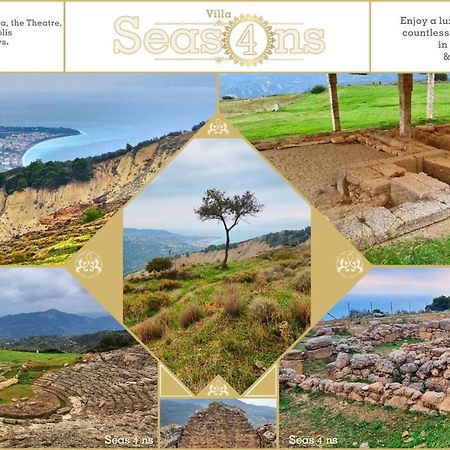 Four Seasons Relaxing Villa Akrata Exterior photo